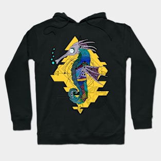 Tribal Seahorse Ocean Lover Hoodie